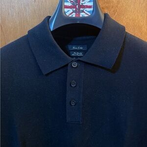 Parker Men's Black Polo Shirt